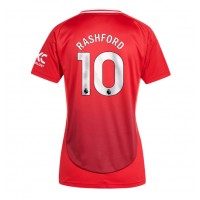 Manchester United Marcus Rashford #10 Kotipaita Naiset 2024-25 Lyhythihainen